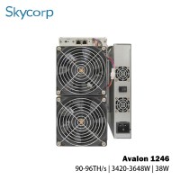 Canaan Avalon A1246 90-96T 3420-3648W Bitcoin Miner