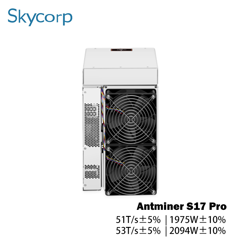 Bitmain antminer s17 pro 59T SHA 256 algorithm btc miner bitcoin mining machine