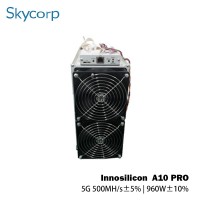 Innosilicon A10 ETHmaster Innosilicon A10pro 5G 500MH 960W  asics with psu