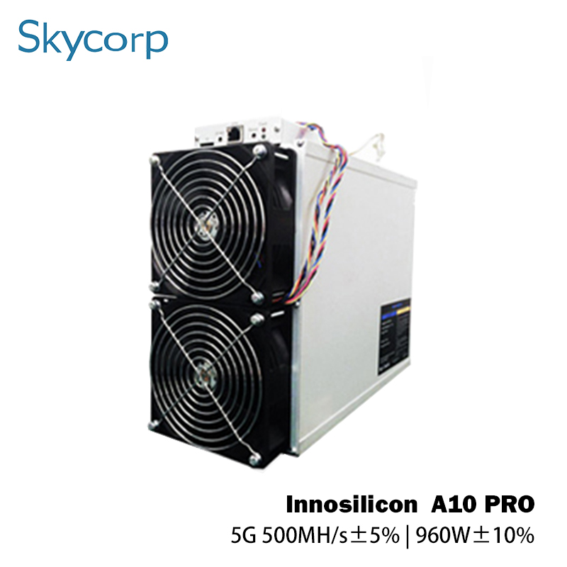 Innosilicon A10 ETHmaster Innosilicon A10pro 5G 500MH 960W  asics with psu