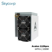 Asic new Avalon a1126 pro Chip btc miners big computing power rated 64T