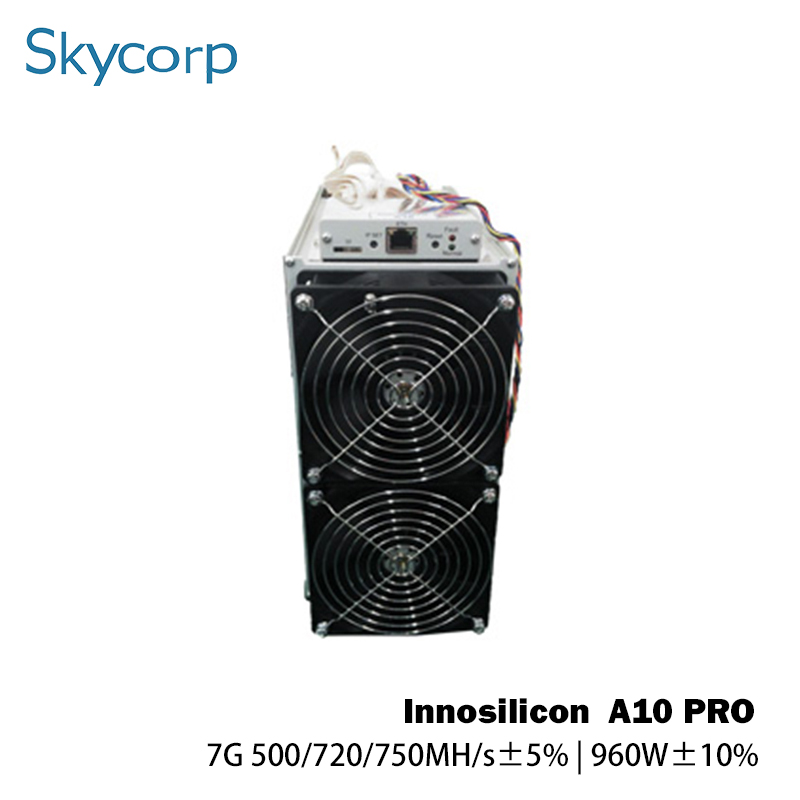 Innosilicon A10 Pro 7G 500/720/750MH 960W ETH Miner