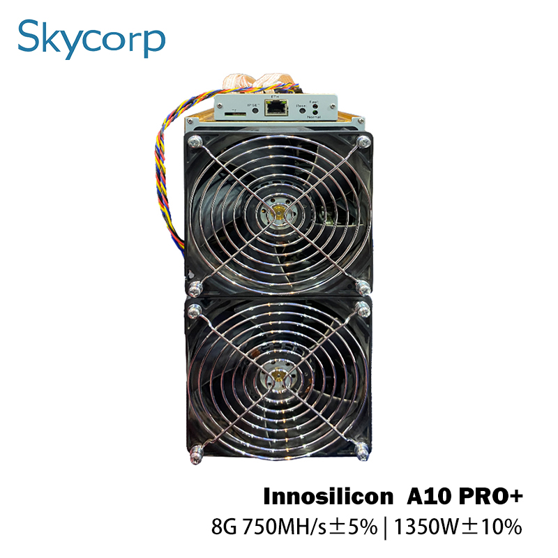 Innosilicon A10 Pro+ 750MH 1350W ETH Miner