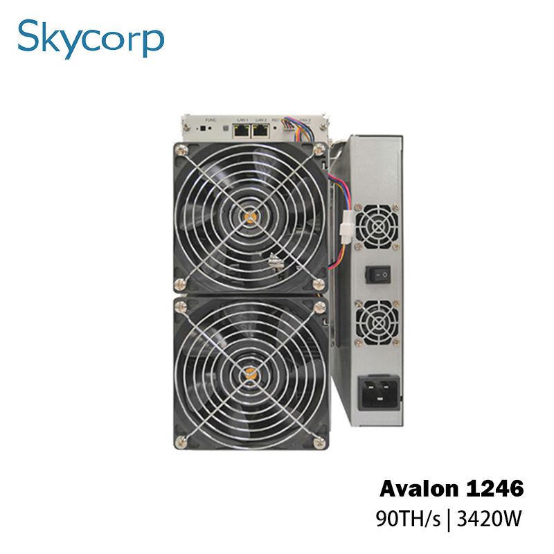 Brand New Avalon Miner Crypto Miner A1246 90t 1246 85t