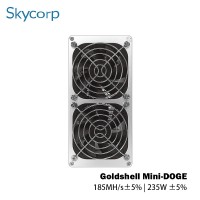 Newest Mini Doge Goldshell Scrypt algorithm high hashrate asic miner