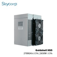 High Hashrate Hns Asic Mining Equipment HS5 Goldshell Handshake Blake2b-Sia 5.4t Miner