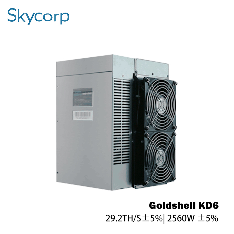 Top High Profit Hashrate KDA Miner Goldshell KD6 26.3Th/s Future Stock April Batch