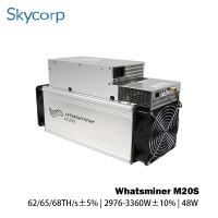 Whatsminer M20S 62/65/68T 2976-3360W Bitcoin Miner
