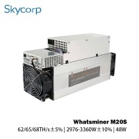 Whatsminer M20S 62/65/68T 2976-3360W Bitcoin Miner