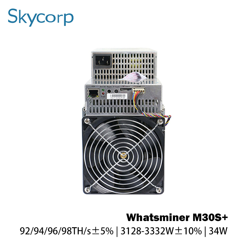 High Profit Microbt Mining Machine Whats M30s+ 92/94/96/98th/S Bitcoin Asic Miner