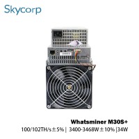 Whatsminer M30S+ 100/102T 3400-3468W Bitcoin Miner