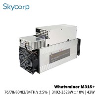 Whatsminer M31S+ 76/78/80/82/84T 3192-3528W Bitcoin Miner