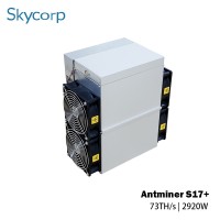 Bitmain antminer s17+ 76t SHA-256 algorithm Bitcoin BTC miner mining machine