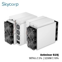 Bitmain Antminer S19j 90T 3250W Bitcoin Miner