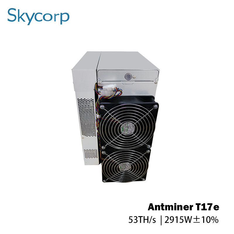 Bitmain Antminer T17e 53T 2915W Bitcoin Miner