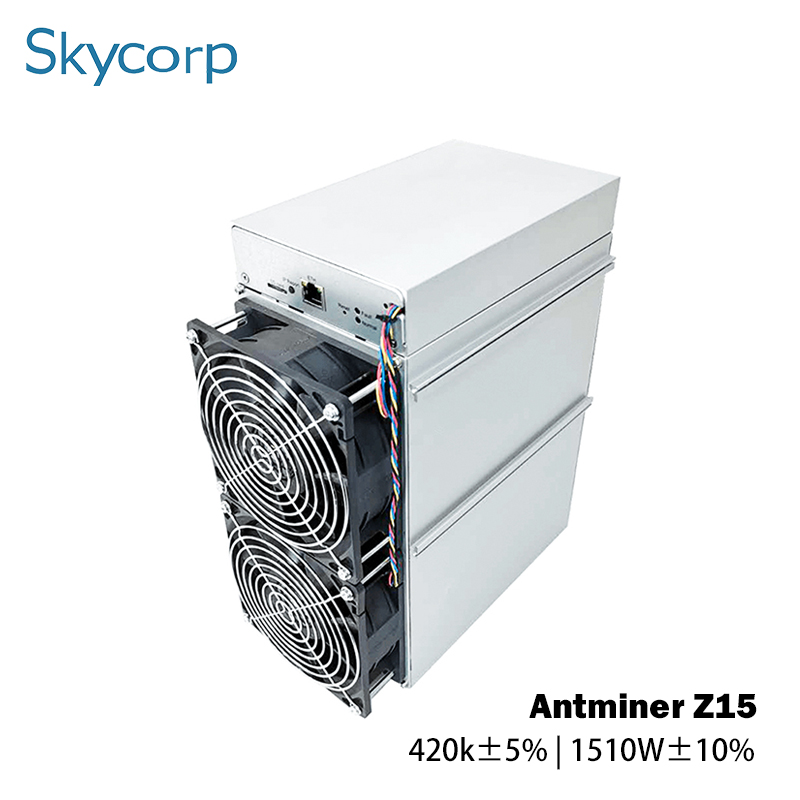 Bitmain Antminer Z15 420K 1510W ZEC Miner